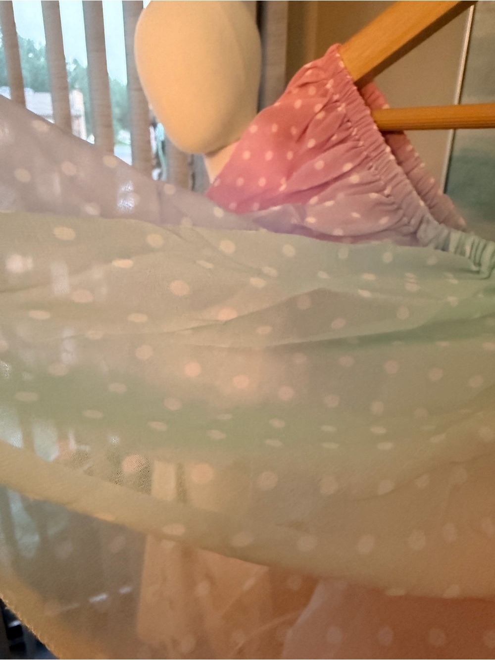 NWT Etccy Pastel Rainbow Tiered Off-Shoulder Maxi Dress 🌈 - Picture 4 of 8